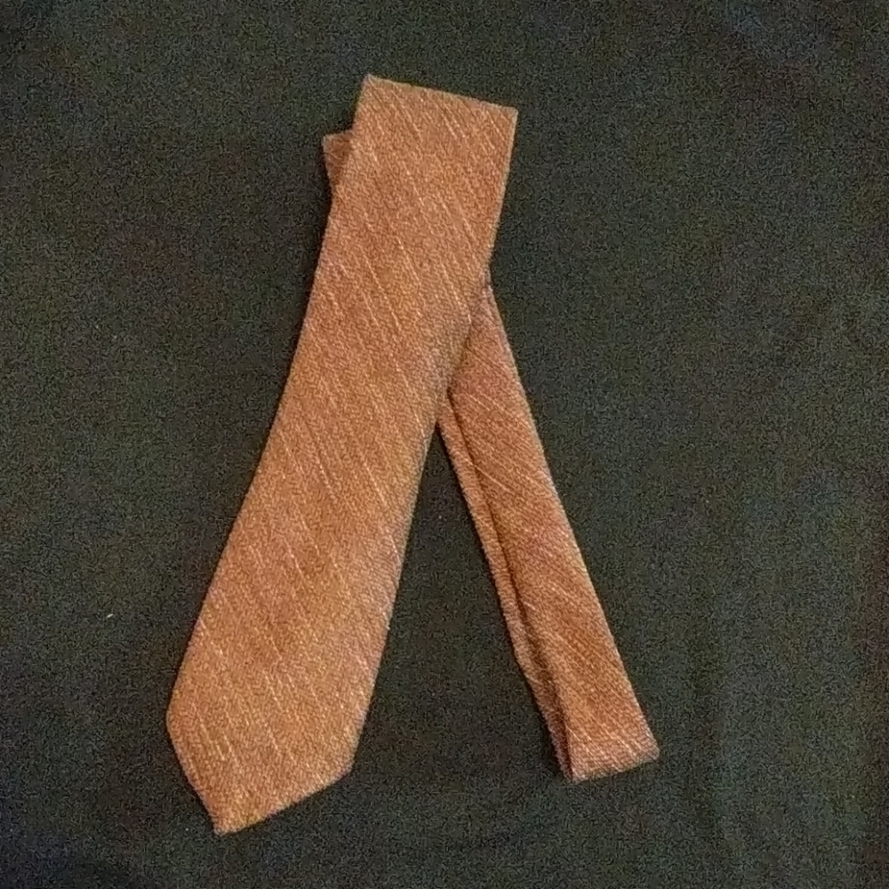 Vintage Men's Delmani Burgundy Tie